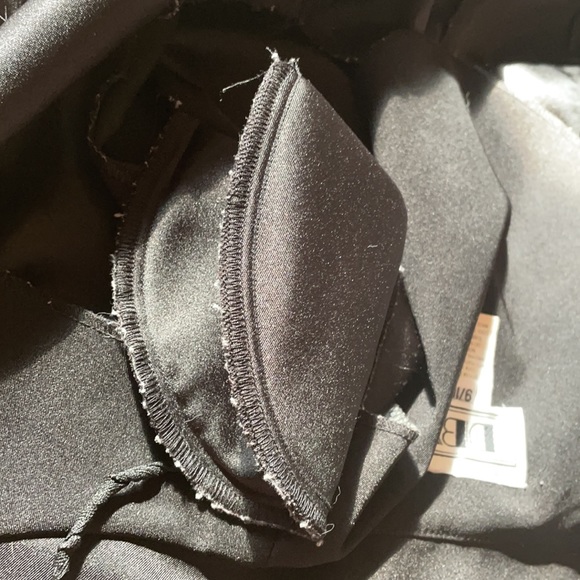 VINTAGE LADIES DBY LMTD. SINGLEBUTTON BLACK BLAZER - Picture 8 of 11